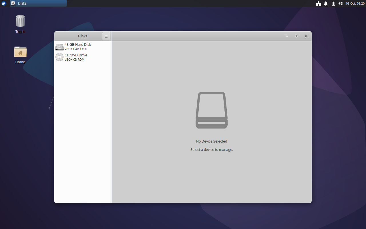 Disks 45.0 received a minimal bug-fixing update