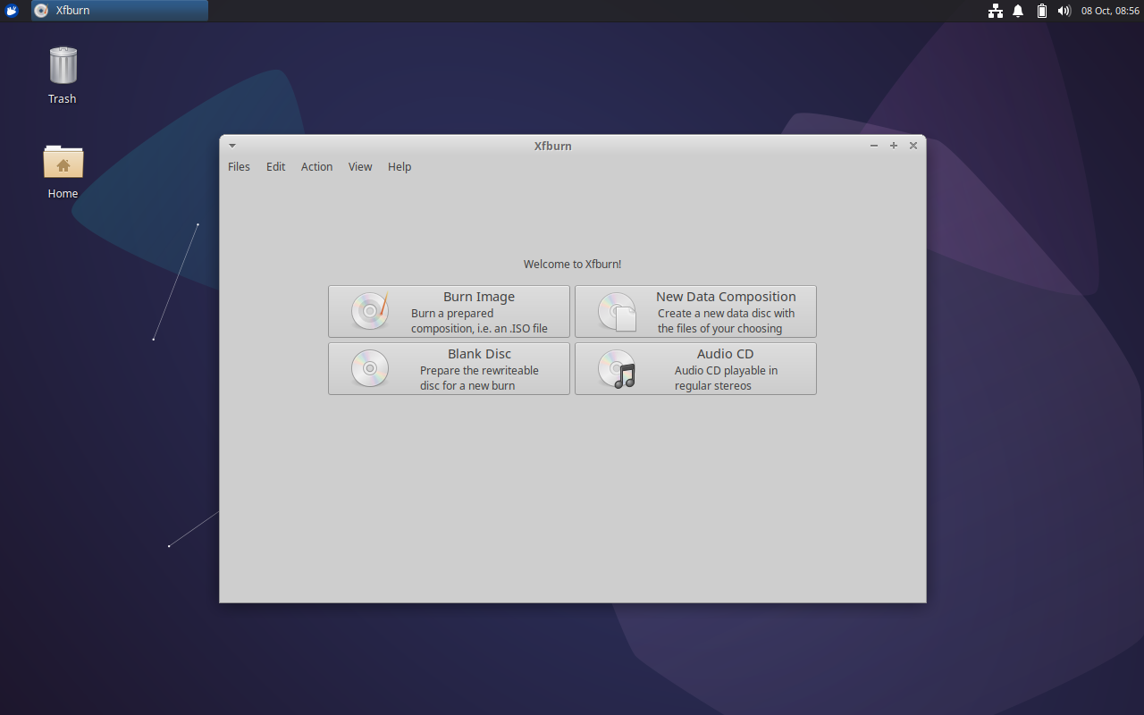Xfburn 0.7.0 continues to receive updates as one of the best-supported burning apps around