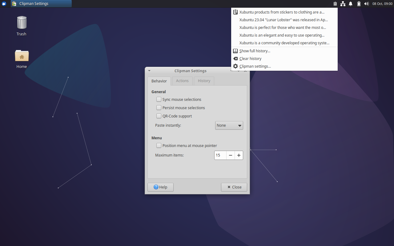 Clipman 1.6.4 improves memory management and tidies up the UI
