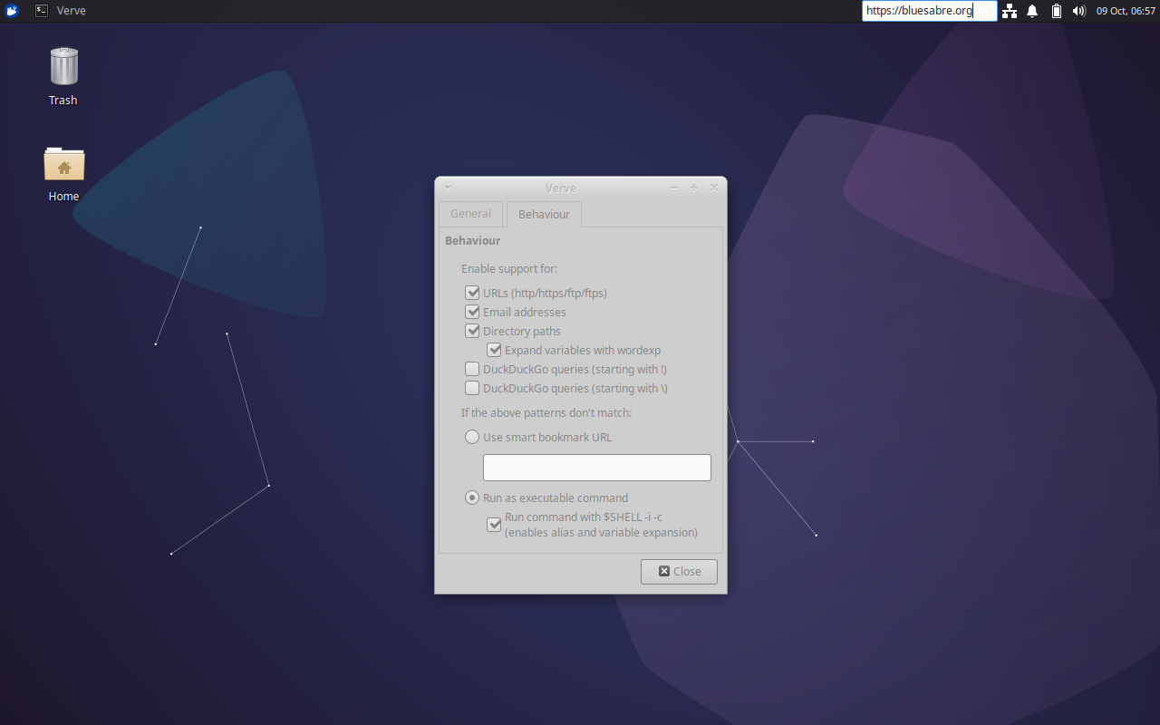 Verve 2.0.3 plays better with the updates the panel has received in recent years